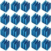 Easycargo 20 piezas Kit disipador calor para impresora 3D + Cinta adhesiva conductora térmica- disipador térmico para…
